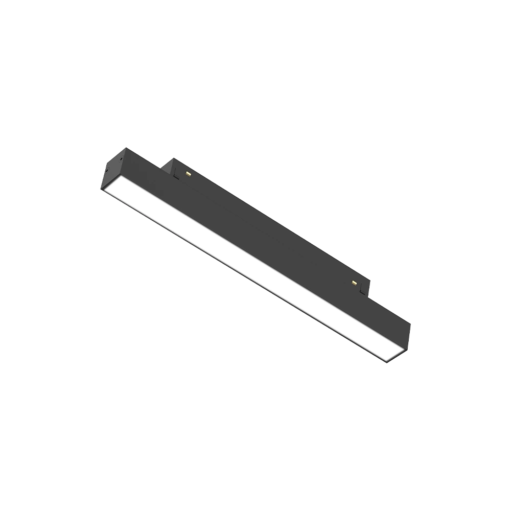 DC48V 10-30W low voltage LED linear light diffuser version for commercial track lighting