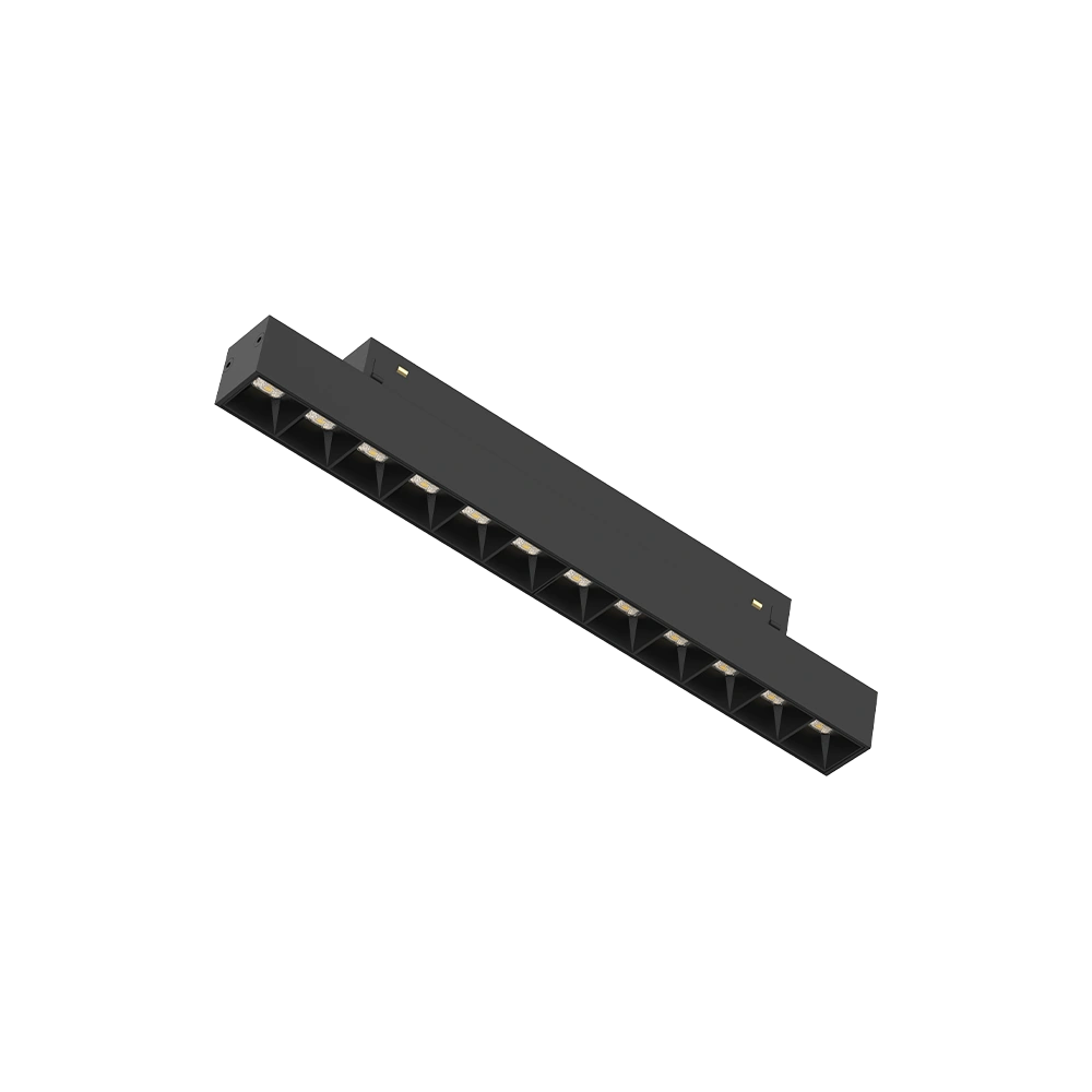 DC48V 6-20W low voltage LED linear light lens version for commercial track lighting
