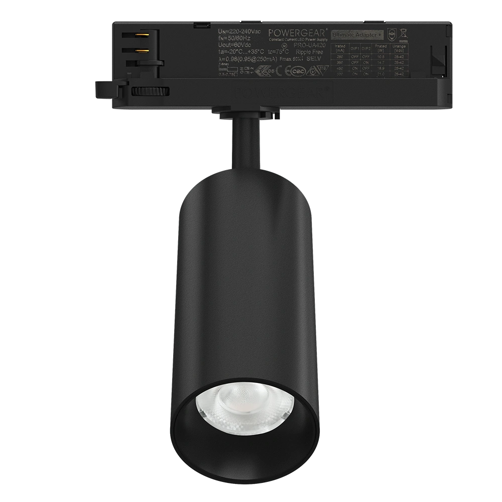 F1M-D85 Modular Inner Track LED Track Light 25-40W