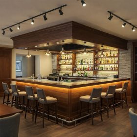 Hotel bar Zoomable LED Track Light lighting solution
