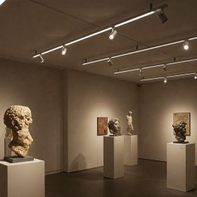 Sculpture Artwork Exhibition Hall Lighting Solution