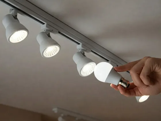 كيفية تغيير لمبة إضاءة المسار LED؟