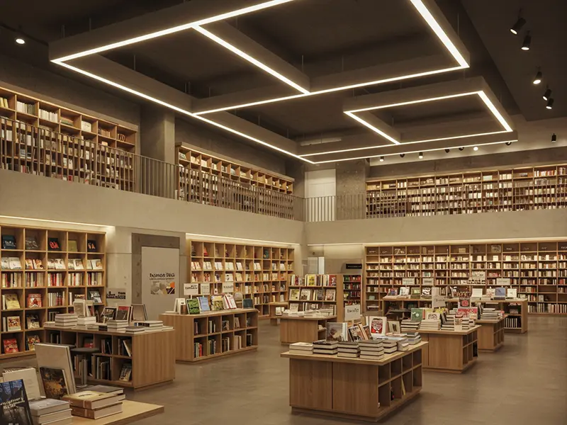 Bookstore Lighting Solution