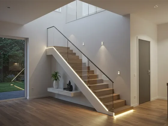 Beneficios de las luces LED para escaleras interiores: La mejor guía de 2025