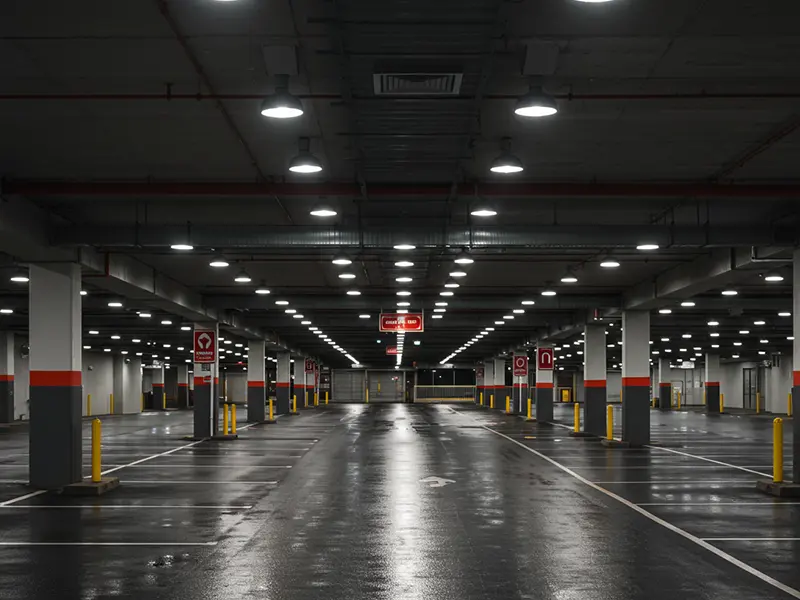 Parking lot lighting Solution