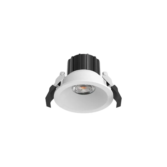 D65 Fixed Waterproof LED Downlight with Lens