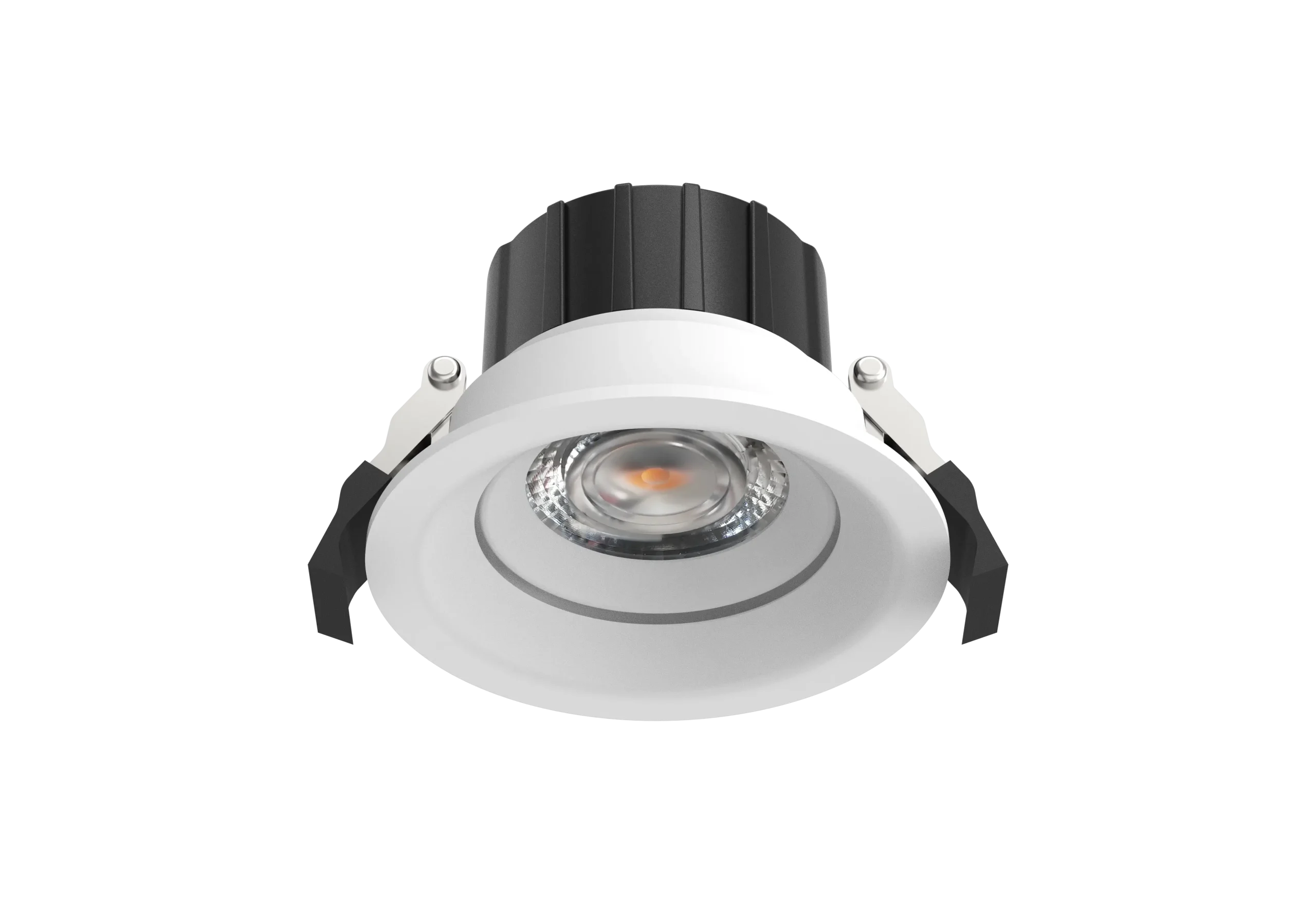 D80 Adjustable Waterproof LED Downlight – Lens Version