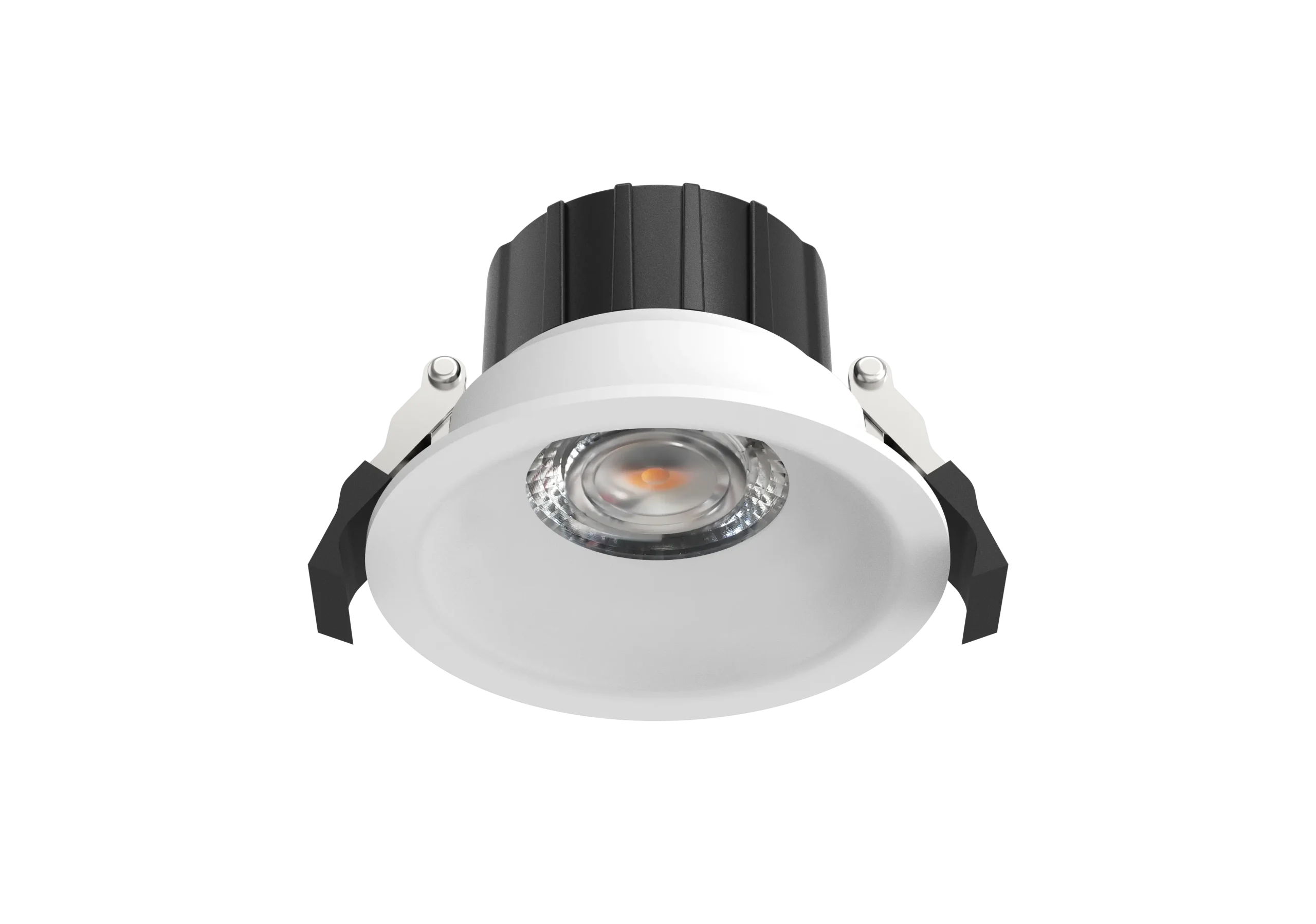 D80 Fixed Waterproof LED Downlight with Lens