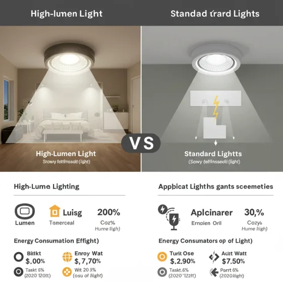 Ceiling Light High Lumens vs Standard Lights: Which Is Better?