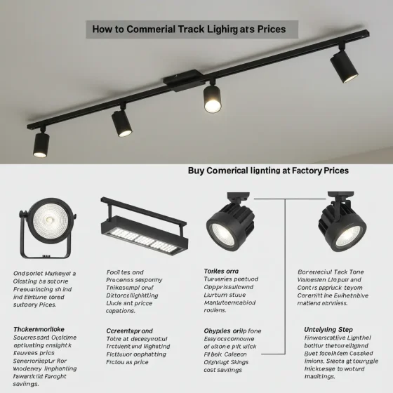 How to Buy Commercial Track Lighting at Factory Prices
