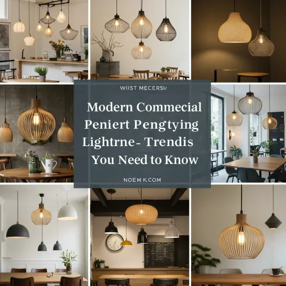 Modern Commercial Pendant Lighting Trends You Need to Know