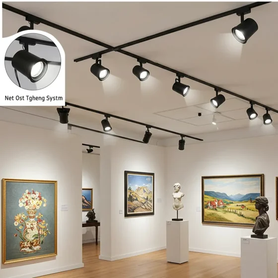 What Are Art Gallery Track Lighting Systems? A Simple Guide