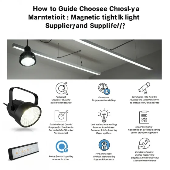 How to Choose a Chinese Magnetic Track Light Supplier