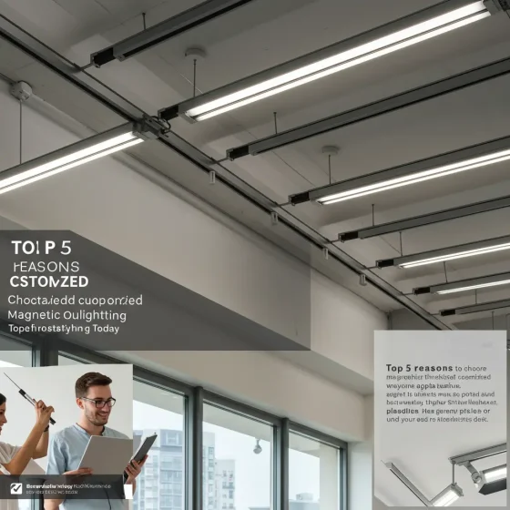Top 5 Reasons to Choose Customized Magnetic Track Lighting Today