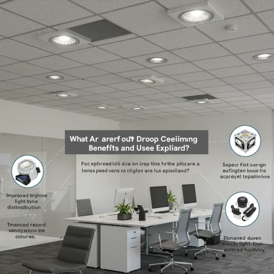 What Are Drop Ceiling Recessed Lights? Benefits and Uses Explained