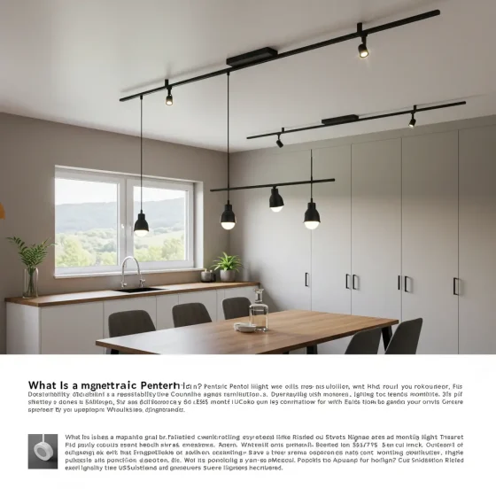 What Is a Magnetic Track Pendant Light? Best Complete Guide