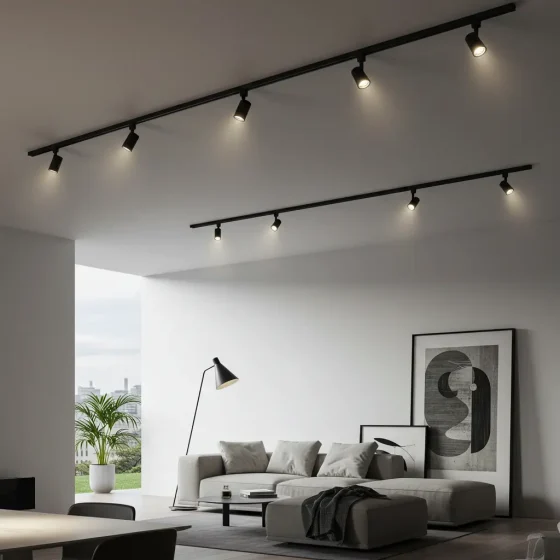 Why Slim Magnetic Track Lights Are Ideal for Modern Interiors