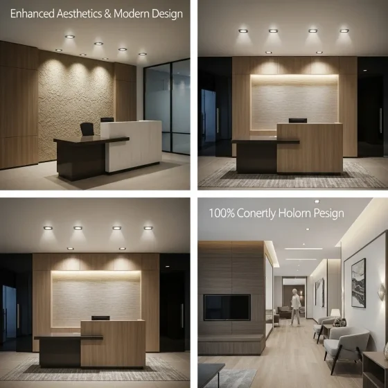 Benefits of Recess Ceiling Spot Lights for Commercial Spaces