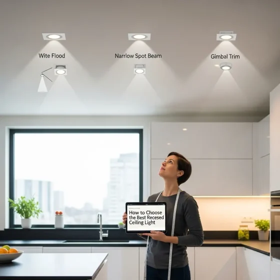 How to Choose the Best Recessed Ceiling Spot Light Supplier