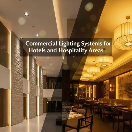 Commercial Lighting Systems for Hotels and Hospitality Areas