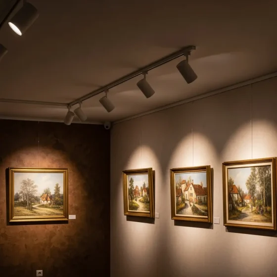 How Recessed Art Lighting Enhances Gallery Presentations