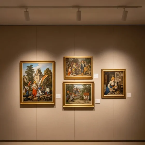 Cómo elegir las luminarias adecuadas para las obras de arte en un museo