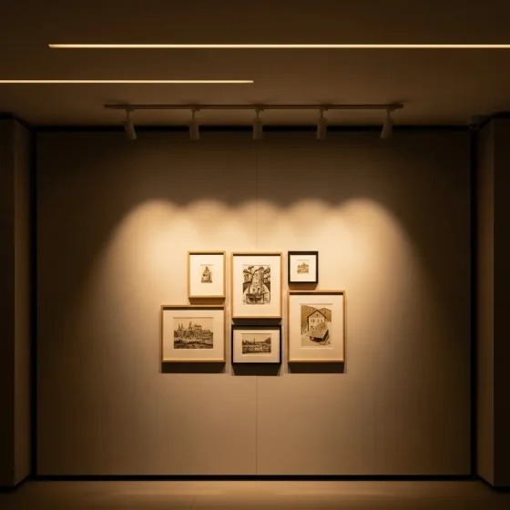 How to Use LED Lighting for Artwork Display
