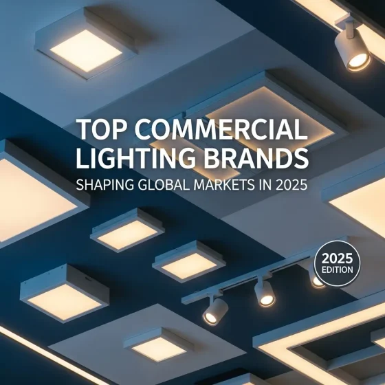 Top Commercial Lighting Brands Shaping Global Markets in 2025