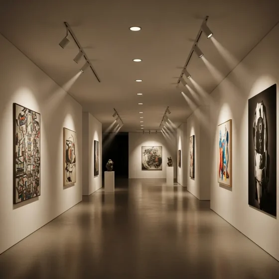 ¿Qué son los sistemas de iluminación para galerías de arte? Conceptos clave de diseño.