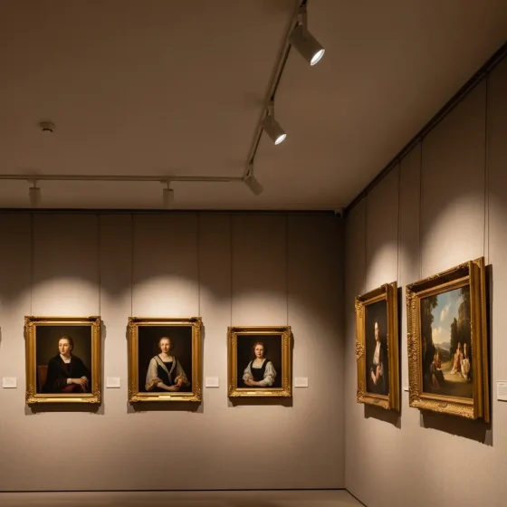 ¿Qué es la iluminación de museos para pinturas? Principios clave de diseño