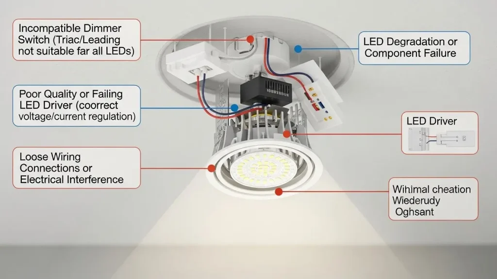 How to Fix Flickering Issues in Dimmable LED Downlights Easily