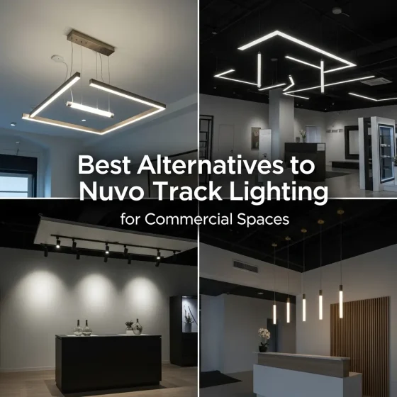 Best Alternatives to Nuvo Track Lighting for Commercial Spaces