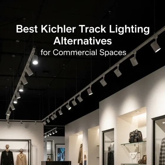 Las mejores alternativas a los sistemas de iluminación de riel Kichler para espacios comerciales