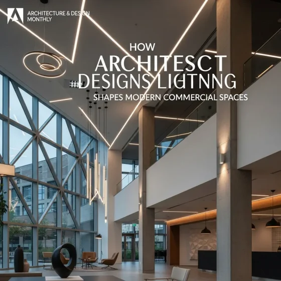 How Architect Design Lighting Shapes Modern Commercial Spaces