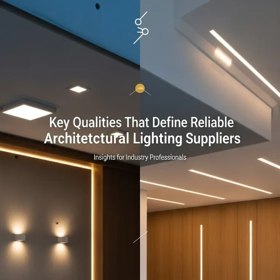 Key Qualities That Define Reliable Architectural Lighting Suppliers