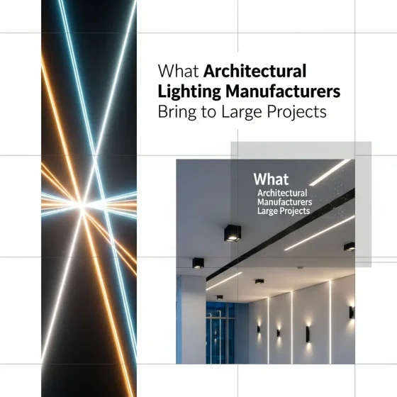 What Architectural Lighting Manufacturers Bring to Large Projects