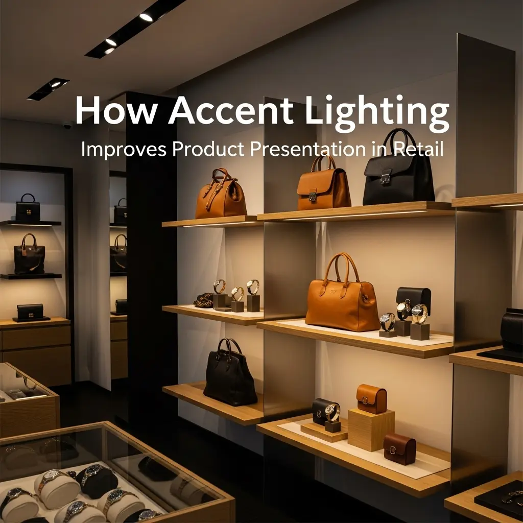 How Accent Lighting Improves Product Presentation in Retail - XHLUX