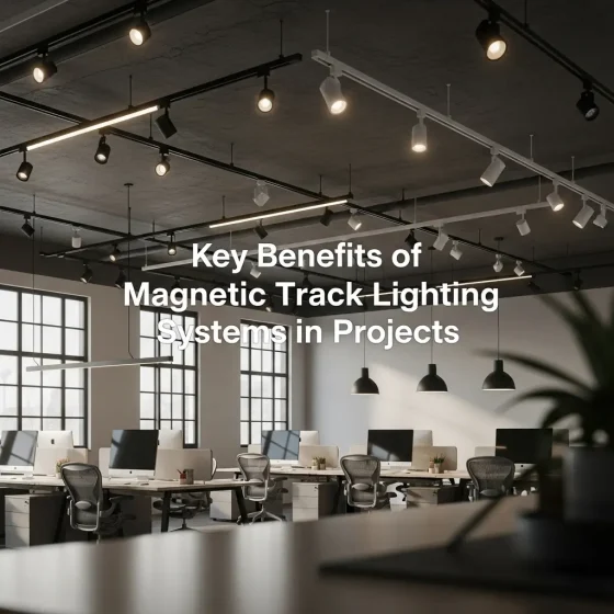 Key Benefits of Magnetic Track Lighting Systems in Projects