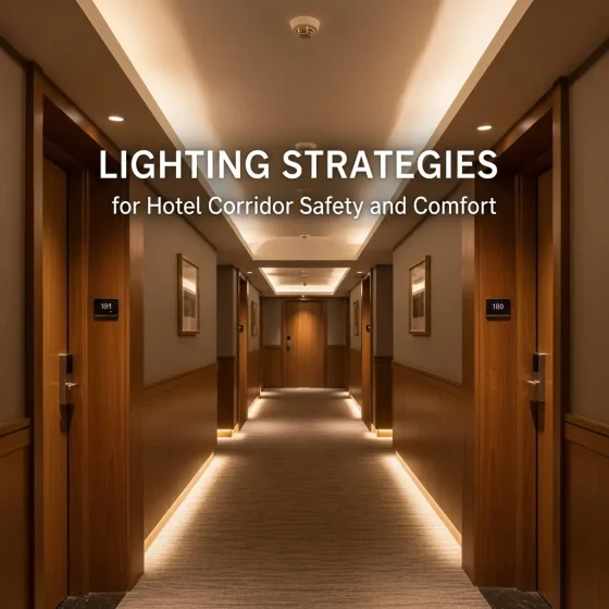 Lighting Strategies for Hotel Corridor Safety and Comfort