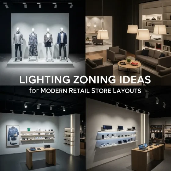 Lighting Zoning Ideas for Modern Retail Store Layouts