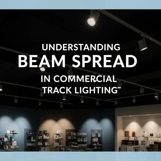 Understanding Beam Spread in Commercial Track Lighting