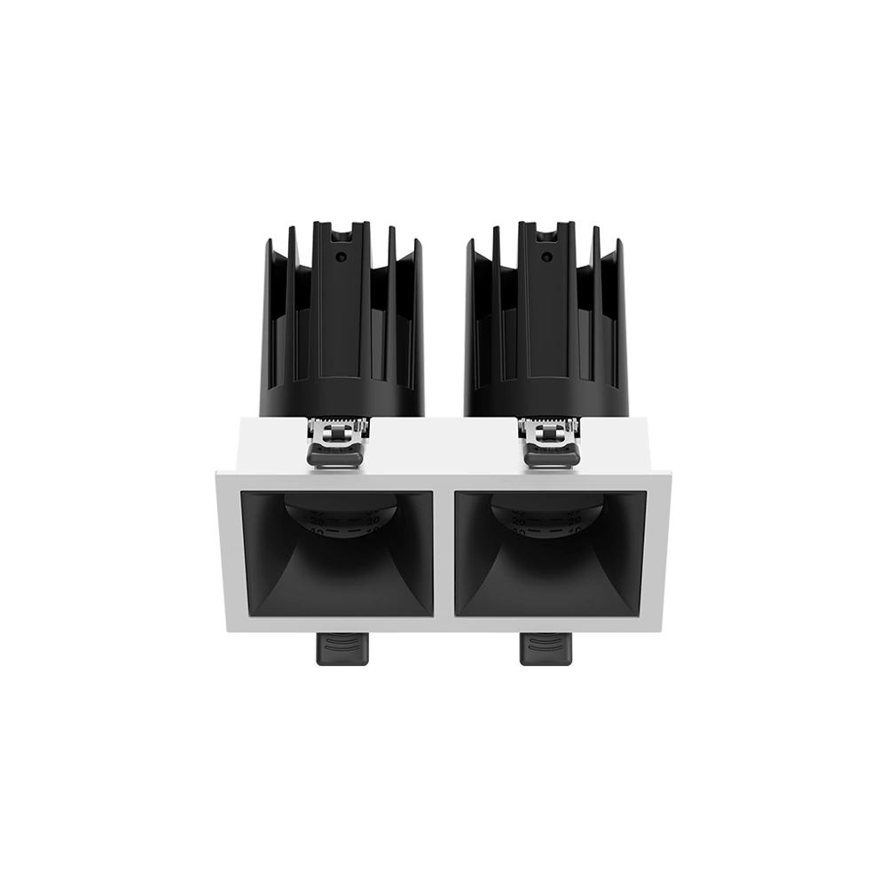 Double head square wall washer LED downlight by XHLUX