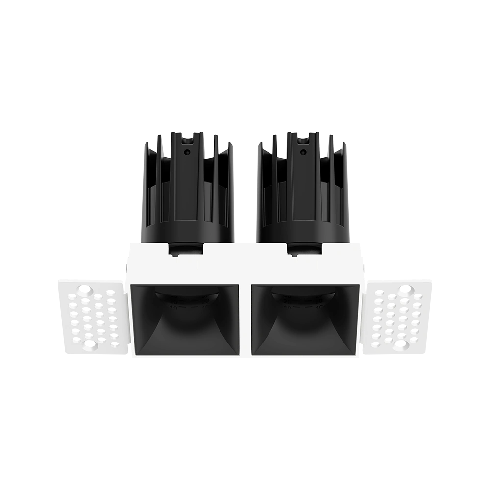 Double head square trimless wall washer LED downlight by XHLUX
