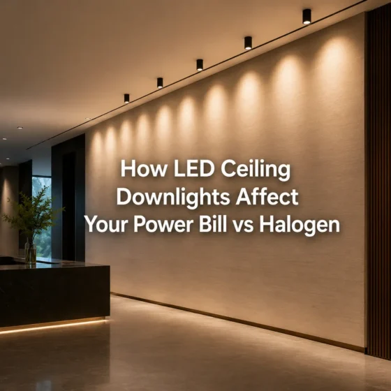 How LED Ceiling Downlights Affect Your Power Bill vs Halogen How LED Ceiling Downlights Affect Your Power Bill vs Halogen