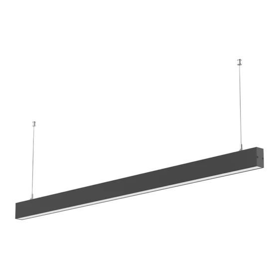 L1200/L1500 3562 Slenda Suspended LED Linear Light with PC Diffuser 25-50W