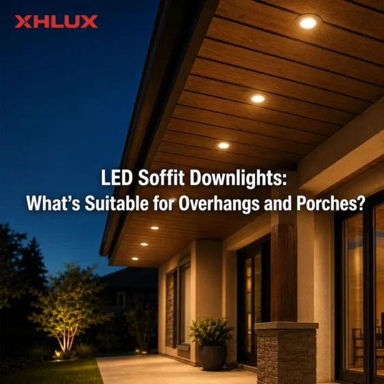 LED Soffit Downlights: What's Suitable for Overhangs and Porches? LED Soffit Downlights: What's Suitable for Overhangs and Porches?
