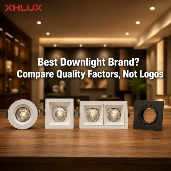 How to choose the best downlight brand using quality factors