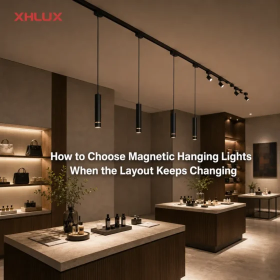 How to Choose Magnetic Hanging Lights When the Layout Keeps Changing