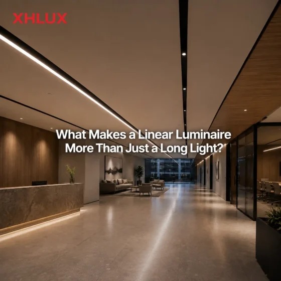 ¿Qué hace que una luminaria lineal sea algo más que una simple luz alargada? ¿Qué hace que una luminaria lineal sea algo más que una simple luz alargada?