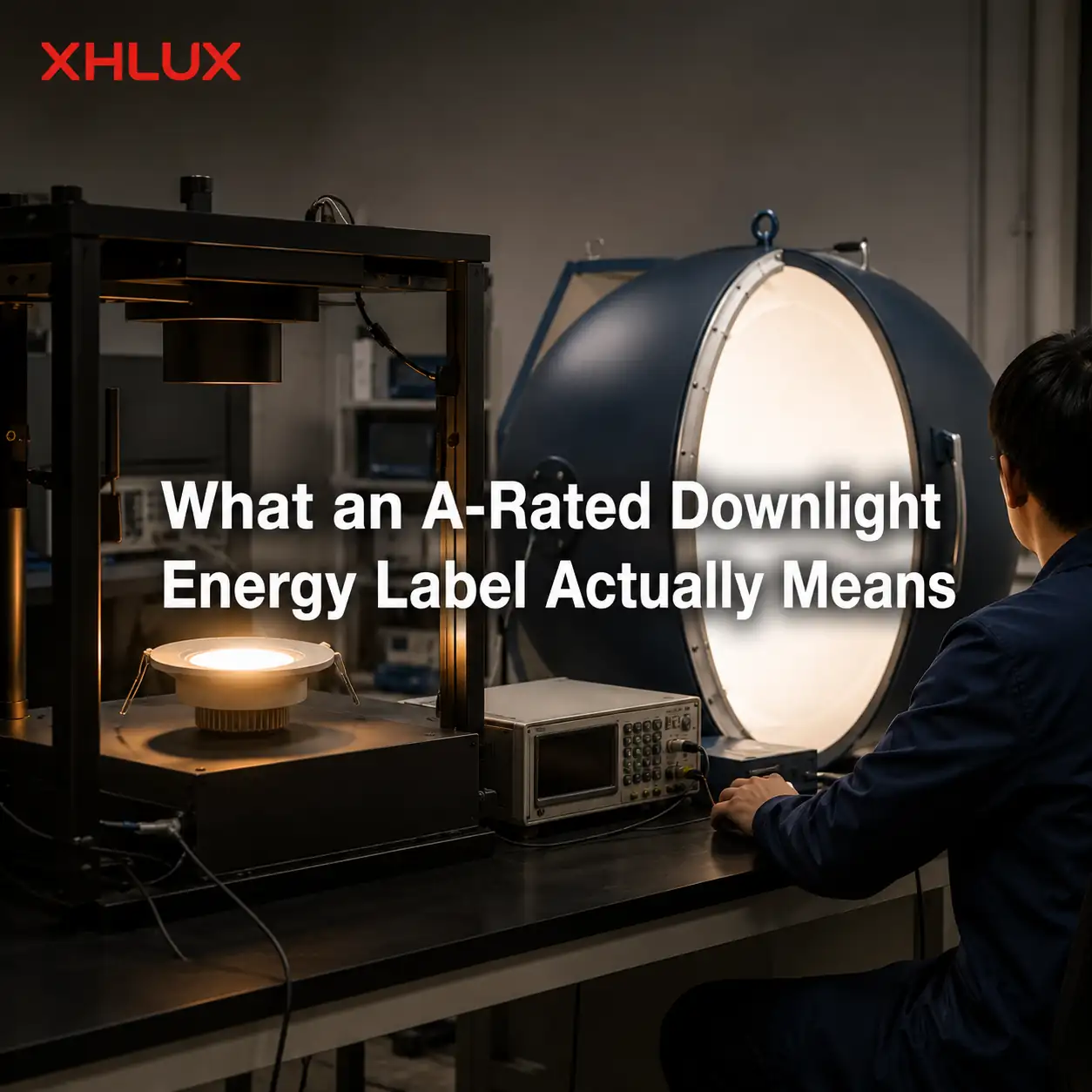 What an A-rated downlight energy label actually means